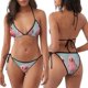thumbnail image 3 of Balery Adorable Pink Fluffy Birds Pijama Estampado Bikini de Dos Piezas para Mujer - Conjunto de Bikini Ajustable Sexy y Cómodo para Playa, 3 of 6