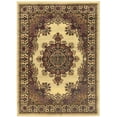 thumbnail image 2 of Radici Usa Castello Area Rug 1191 Ivory Medallion Floral 5' 5" x 7' 7" Rectangle, 2 of 2
