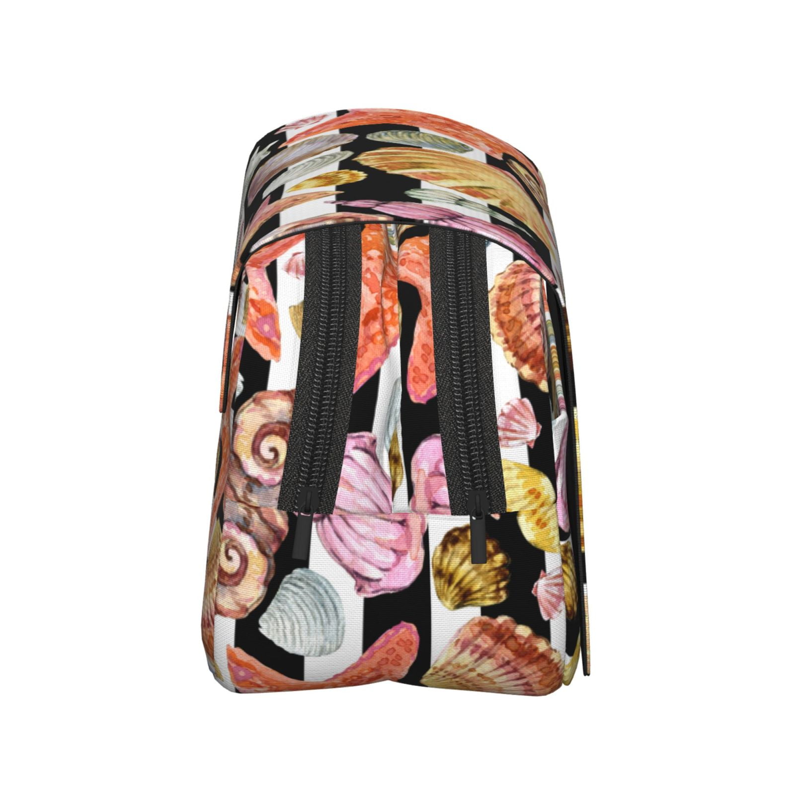 Rateoe Sea Shell Pattern Double Clamshell Pen Case, Storage Organizer with Two Zipper Compartments– Holds Up to 50 Pencils & Pens