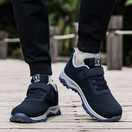 

NEGJ Sneakers Low Top Breathable Strap Casual Sneakers Lightweight Sports Men Shoes