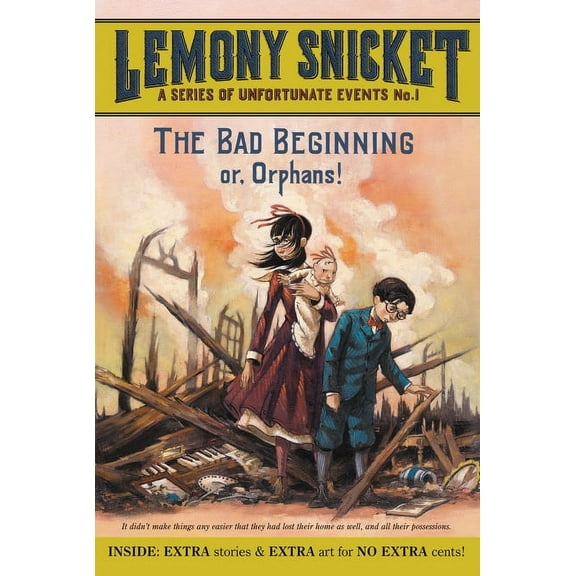 A Unfortunate Events A Series of Unfortunate Events #1: The Bad Beginning, Book 1, (Paperback)