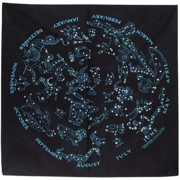 Stars - Glow-N-Dark Bandana