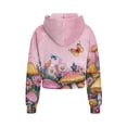 thumbnail image 2 of Chririnla Mushroom Dragonfly Kids Half Zipper Sweatshirts with Pocket Lightweight Athletic Wear Soft Loose Pullover for School Gym Daily Use Size 11-12 Pink, 2 of 7