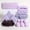 Purple, variant on Skincare Headband,Wristbands for Washing Face,Powder Puffs and Beauty Sponges for Foundation,18 Pcs Makeup Kit for Concealer,Powder & Daily Skincare,Purple
