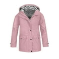 thumbnail image 6 of GXWEA Girls Fall Jacket Fall Clothes For Girls Girl Winter Coats Heavyweight Hooded Jacket Kid Snow Outwear 11-12 Years, 6 of 6