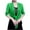 Green, variant on Christmas! Ohufall Womens Fall Winter Clothes Soft Chiffon Open Front Sheer Long Sleeved Cardigans For Evening Dress