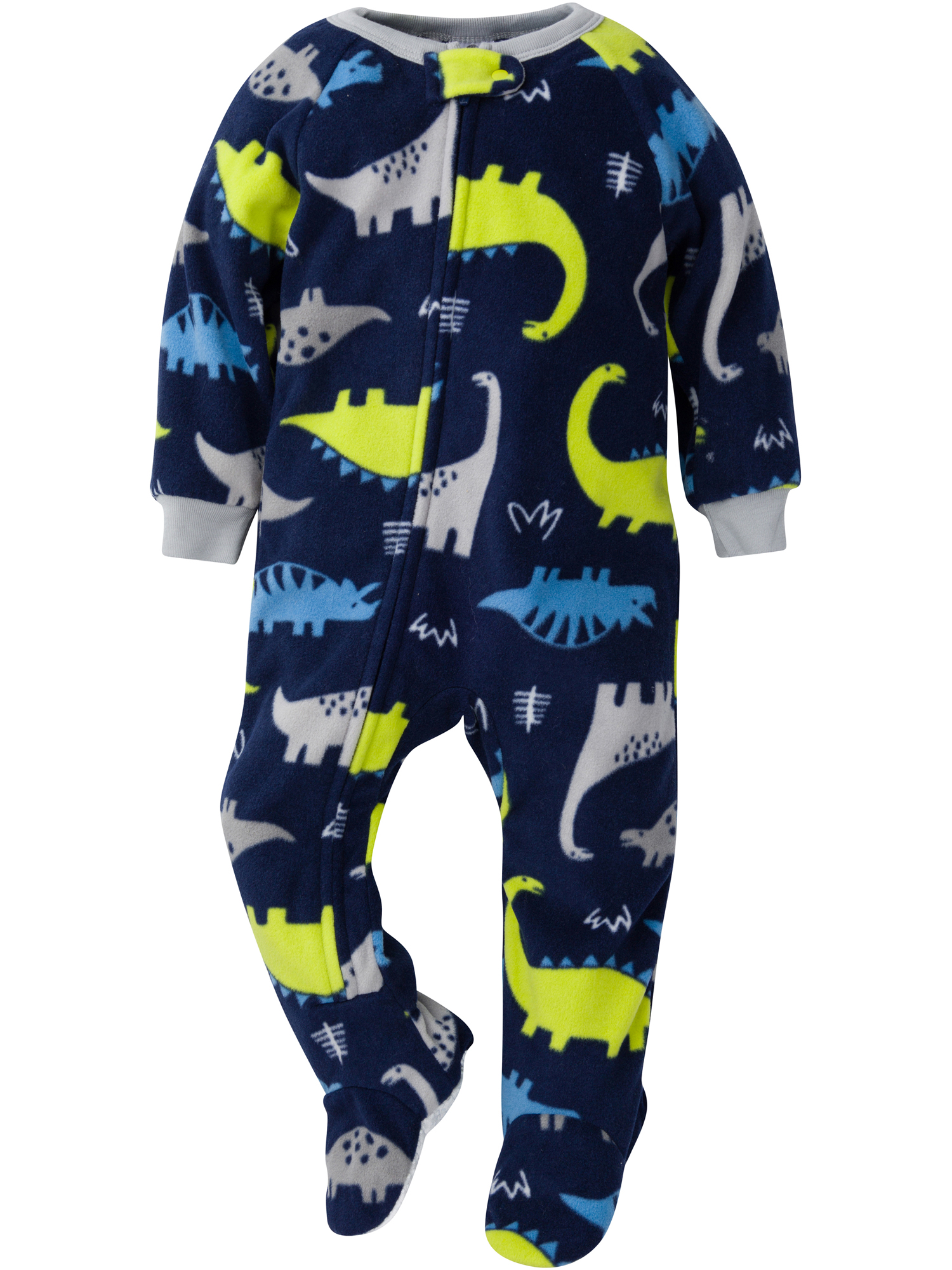 Gerber Baby & Toddler Boy Microfleece Blanket Sleeper Pajamas, 2-Pack, Sizes 0/3M-5T - image 5 of 11