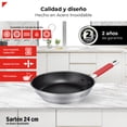 thumbnail image 3 of Bogner Sartén De Acero Inoxidable 24 cm Con Recubrimiento Antiadherente BFP24, 3 of 9