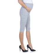Women’s Maternity Over The Belly Capri Crop Support Leggings
