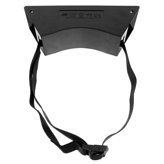 Houderco 1Pack Wall Gas Cylinder Holder Black Propane Tank Industrial Users