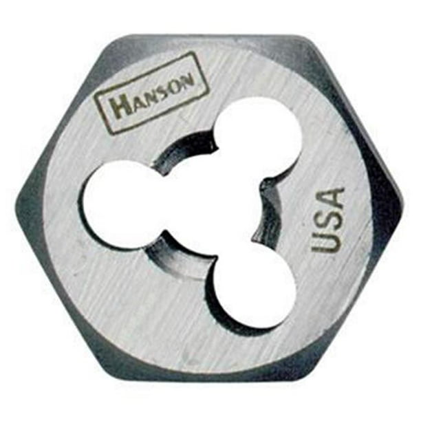 Hanson HAN7234.38 in. - 16 NC Re-threading Hexagonal Fractionnel - Main Droite