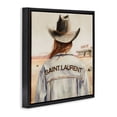 thumbnail image 3 of Stupell Industries Southwestern Glam Brunette Cowgirl Black Floating Frame Canvas Art, 25 x 25, by Amanda Greenwood, 3 of 8