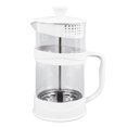 thumbnail image 2 of French Press Coffee Maker, Double Layer Insulation Hand Press Coffee Pot 1000ml  for Office, 2 of 8