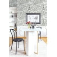 thumbnail image 4 of NextWall Argos Grey Paris Scene Peel and Stick Wallpaper, 4 of 10