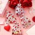 thumbnail image 5 of Topboutique 50 Pcs Mesh Gift Bags with Drawstring Heart Printed Organza Bags Red Sheer Jewelry Candy Favor Pouches for Valentine's Day Mother's Day Birthday Wedding Party 5.12 × 7 inch, 5 of 7