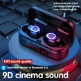 thumbnail image 4 of Auriculares inalámbricos bluetooth con micrófono TWS HiFi Stereo Gaming Sports Auriculares s airdots, 4 of 4