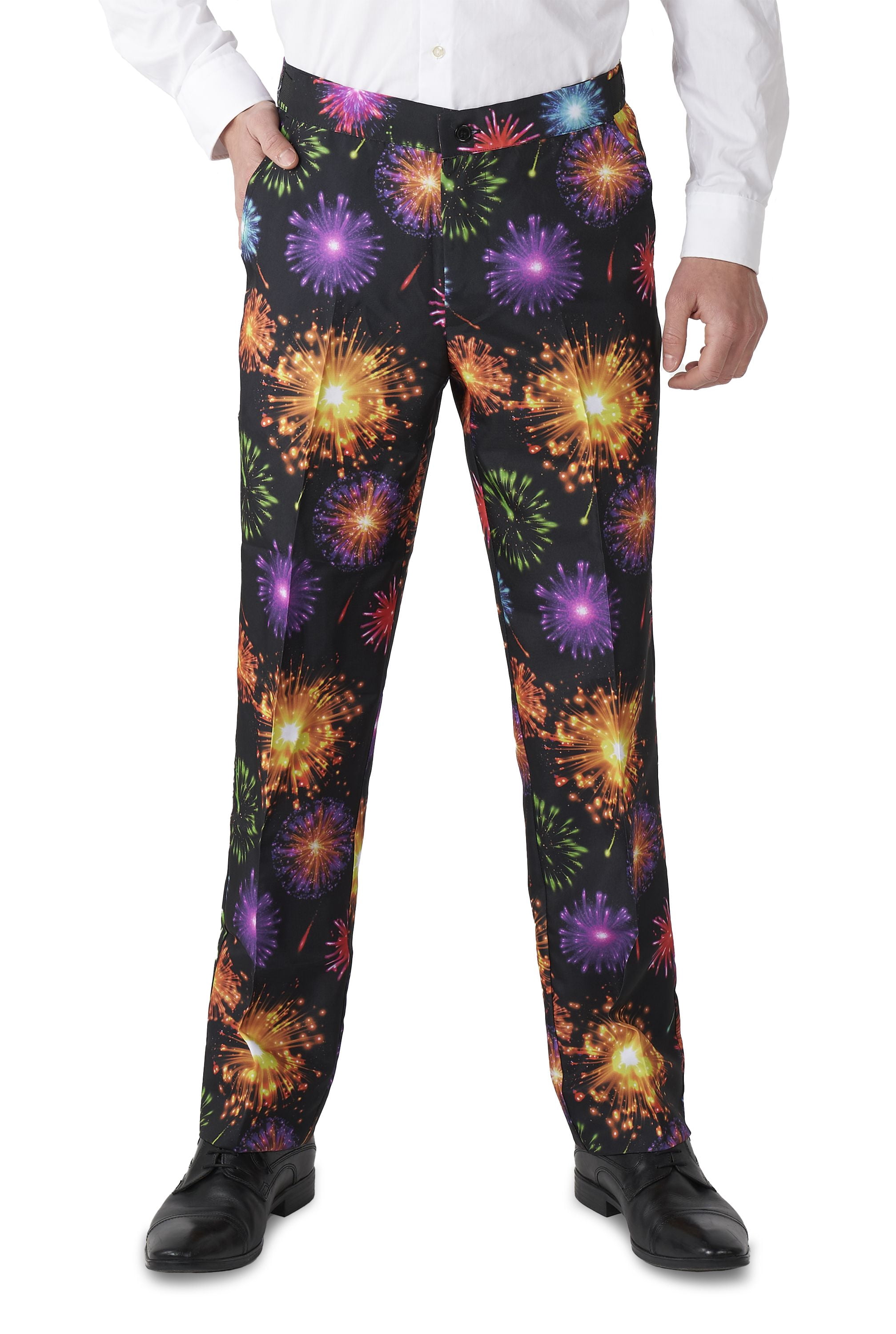 Suitmeister Men's Suits Fireworks Black - L Black