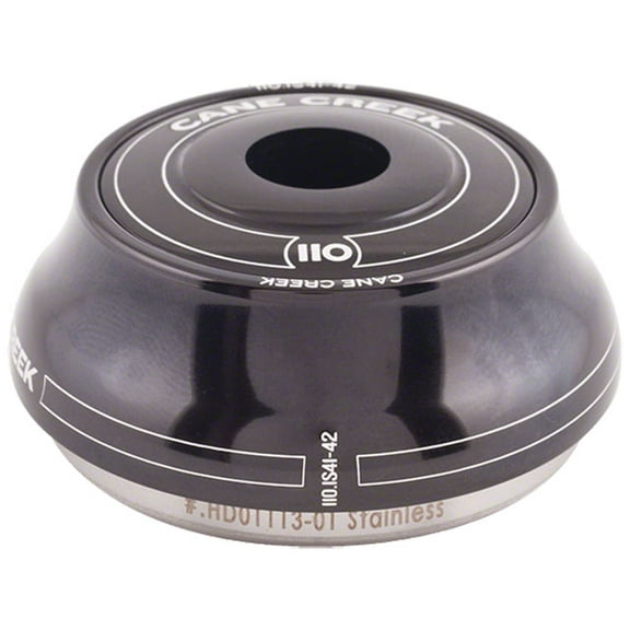 Cane Creek 110 IS41/28.6 Tall Cover Top Headset Black Sealed Stainless Bearings