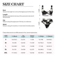 thumbnail image 4 of Kdxio Daisies Flowers Print Women's 2 Piece High Waisted Wrap Spaghetti Strap Summer Swimsuit Bikini Set-X-Large, 4 of 7