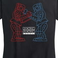 thumbnail image 3 of Rock 'Em Sock 'Em Robots - Robot Art - Women's Short Sleeve Graphic T-Shirt, 3 of 5