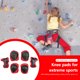 thumbnail image 1 of Patineta 6 unids/set de rodilleras de seguridadcoderasprotección protectora para patinaje sobre ruedas para niños (rojo) Ndcxsfigh Nuevos Originales, 1 of 7
