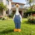 thumbnail image 5 of Gumesh Resin Garden Statue, Goose Figurine for Outdoor Courtyard & Yard Decor - Weather-Resistant Home Decoration, 5 of 5