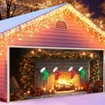 thumbnail image 5 of Fwttom Christmas Garage Door Cover Decorations - Snowflakes & Christmas Balls Banner Garage Door Decor Outdoor Indoor for Xmas Holiday,, 5 of 6