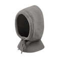 thumbnail image 5 of EYNMVR Oversize Hooded Scarf Hat Knit Balaclava for Women Men Winter Neck Gaiters Beanie Skull Cap Drawstring Neck Warmer, 5 of 5