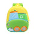 thumbnail image 2 of EIMELI Kid‘s Engineering Vehicle Backpack Plush Kindergarten Schoolbag Zipper Closure, 2 of 2