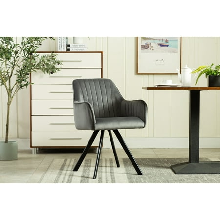 Kitchen Island Chairs Porthos Home Kady Dining Room Chairs In Luxurious Velvet Upholstery, Stylish Angled Chrome Legs And Ergonomic Armrests (Great For Kitchen Islands And Bedrooms Too) ()