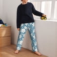 thumbnail image 5 of Hirioo Lilies Flowers for Teenagers' Pajama Pants Womens Lounge Pants with Pockets Pj Bottoms Pants for Men-Large, 5 of 6