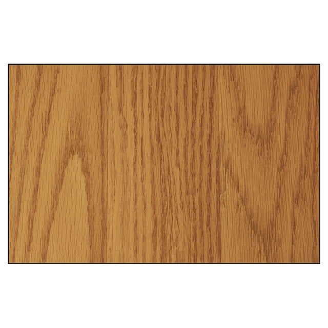 Accuform Signs LPM125X Disposable Work Mat w/ Adhesive Backing - 12 1/2" x 19 1/2", Plastic, Oak Wood - Pack