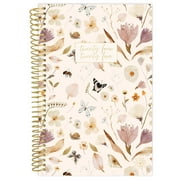 bloom daily planners 2024-25 Soft Cover Planner, 4" x 6", Butterfly Garden