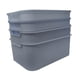 thumbnail image 1 of Bandeja para germinar semillas, caja de almacenamiento para plantar plántulas, bandeja de 2 capas para césped de gato. Azul, 1 of 9