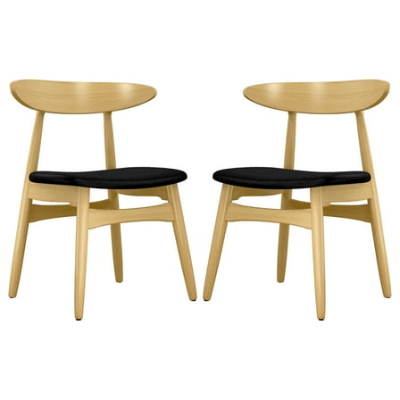 Modholic Lulu Leather Dining Chair (Set Of 2)