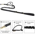 thumbnail image 4 of SHIYIBLD Tactical Dog Leash Adjustable K9 Military Bungee Dog Leash Elastic Leads Rope with 2 Control Handle (Black), 4 of 7
