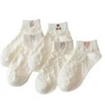 thumbnail image 5 of Calcetines náuticos de color beige liso para primavera y verano, finos, de boca baja, estilo coreano, estilo universitario, para mujer, 5 of 5