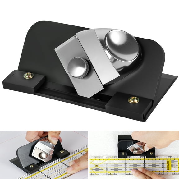 TMWEFUSC Retractable Mat Cutter 45° Bevel Push Style Handheld Mat Board Cutter Adjustable Blade Depth for Framing Artwork and Photo Display