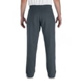 thumbnail image 2 of Branded Gildan Adult Heavy Blend 8 oz 50 50 Open Bottom Sweatpants DARK HEATHER S Instant Saving 5 more on min 2, 2 of 4
