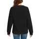 thumbnail image 3 of Gibobby Sudadera mujer Sudadera de Manga Larga para Mujer de Gran tamaño de otoño de Talla Grande Holgada Cuello Redondo atlético Y-2K(Negro,CH), 3 of 4