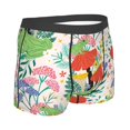 thumbnail image 4 of Uemuo Mushroom and Frogs Pattern Men's Boxer Briefs,Trunk Anti-Chafing,Comfortable, Durable, and Stylish Underwear-Large, 4 of 9