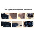 thumbnail image 5 of Yajisi KUQIBAO K20 Motorcycle Helmet Headset BT5.1 Noise Reduction Headphone Waterproof Hands-Free Calling Black Hard Mic[cite: 1], 5 of 9