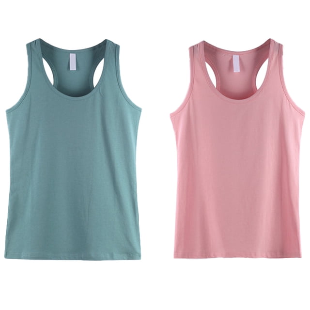 Camisola para mujer, algodón, suave y cómoda camiseta sin mangas, para regalo de mujeres y niñas