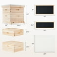 thumbnail image 4 of Complete Beekeeping 20 Frames Beehive Box Kit (10 medium 10 Deep ) Langstroth Bee Hive, 4 of 7