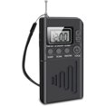 thumbnail image 1 of 10 pcs Portable Radio, AM/FM Battery Operated Radio, Portable Mini Radio with LCD Display/Signal Indicator, Pocket Transistor Radio for Running, Hiking, Camping, Traveling, 1 of 2