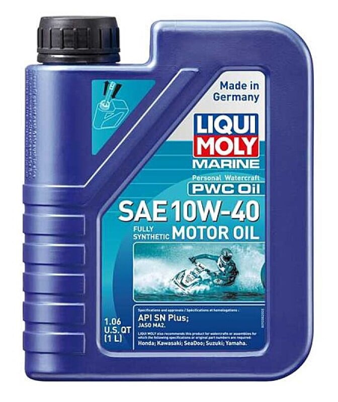Liqui Moly 20528 4T Marine PWC Motor Oil - 10W-40 - 1L