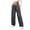 Dark Gray -BB11, variant on Women's Parachute Cargo Pants, Quick Dry Lightweight Drawstring Baggy Hiking Joggers with 4 Pockets Casual Travel Outdoor Blue M