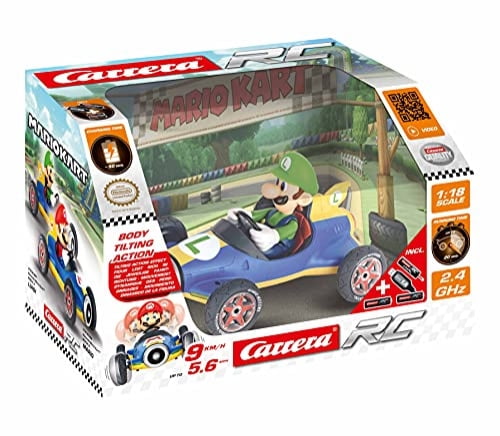 Rc Racer Coche Teledirigido Mario Kart Carrera RC Licencia Oficial