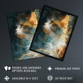 thumbnail image 2 of Artery8 Dreamy Orange Maine Coon Cat Lover Pet Portrait For Living Room Unframed Wall Art Print Poster Home Decor, 2 of 5