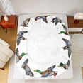 thumbnail image 5 of jejeloiu Rustic Mallard Twin Sheet Sets,Country Farmhouse Duck Bedding For Girls Boys 3-Piece, 5 of 7